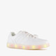 Unisex sneakers wit met lichtjes
