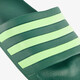 Adilette Aqua heren badslippers groen
