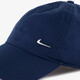 Swoosh pet blauw