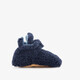 Baby teddy pantoffels donkerblauw
