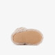 Baby teddy pantoffels beige