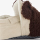 Baby pantoffels beer bruin