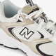 408 dames sneakers wit goud