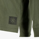 Jongens shirt Brooklynn met backprint groen