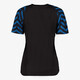 IndividualBLAZE dames sport T-shirt zwart blauw