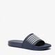 Dutchy dames badslippers blauw wit