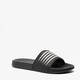 Dutchy heren badslippers zwart wit