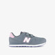 Meisjes sneakers grijs roze