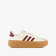 VL Court Bold dames sneakers met plateauzool wit