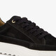 Leren heren sneakers zwart