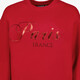Dames sweater Paris rood