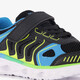 Kinder sportschoenen zwart blauw