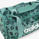 Linear Graphic Duffel Small sporttas met print groen