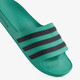 Adilette heren badslippers groen