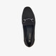 Dames loafers met gesp zwart
