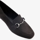 Dames loafers met gesp zwart