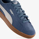 Smash 3.0 leren dames sneakers blauw