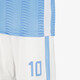 Tweedelige kinder sport set blauw wit