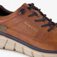 Heren sneakers cognac