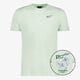 Heren T-shirt met backprint lichtgroen