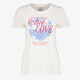 TwoDay dames T-shirt met opdruk wit