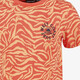 Jongens T-shirt met print oranje