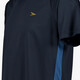 Heren voetbal T-shirt donkerblauw