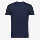 Heren voetbal T-shirt donkerblauw