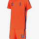 Tweedelige kinder sport set oranje blauw