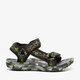 Jongens sandalen met camouflageprint