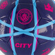 Manchester City voetbal blauw