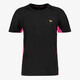Kinder voetbal T-shirt zwart roze
