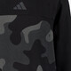 J Camo FL kinder hoodie met camouflageprint zwart grijs