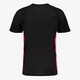 Kinder voetbal T-shirt zwart roze