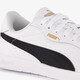 Shuffle dames sneakers wit zwart