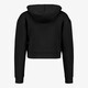 Meisjes hoodie cropped zwart