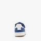 Jongens sneakers met smileys blauw wit