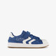 Jongens sneakers met smileys blauw wit