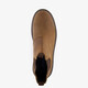 Van Beer suede heren Chelsea boots bruin