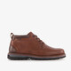 Leren heren veterschoenen cognac