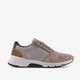 Leren heren sneakers grijs