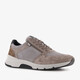Leren heren sneakers grijs