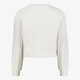 Meisjes sweater met strikje wit