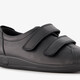 ECCO Soft 2.0 leren dames sneakers zwart