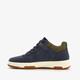Hoge heren sneakers blauw cognac