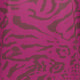 Dames sport T-shirt met panterprint paars