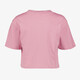 ESS 2 Color NO. 1 Logo cropped meisjes sport T-shirt roze