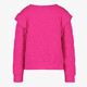 Meisjes sweater met bloemenpatroon roze
