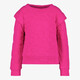 Meisjes sweater met bloemenpatroon roze