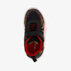 Jongens sneakers met lichtjes zwart